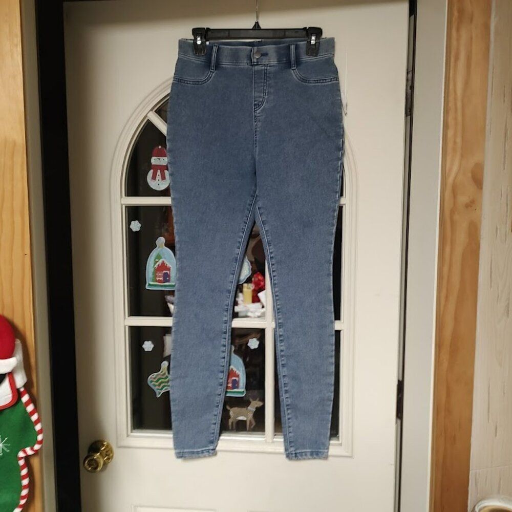 New Time And Tru Vibrant Medium Wash Pull On Jegging Size Women's XS 0/2